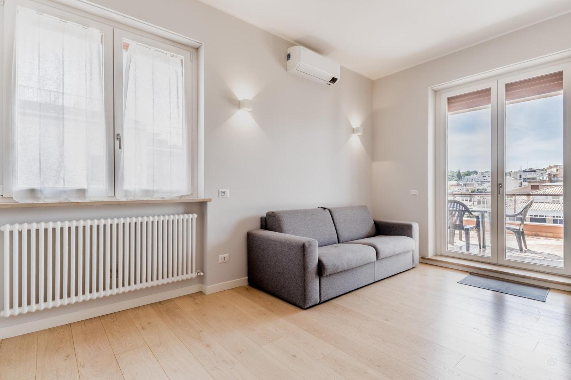 L'Attico Con Terrazza In Corso Francia Apartment Roma Exterior foto