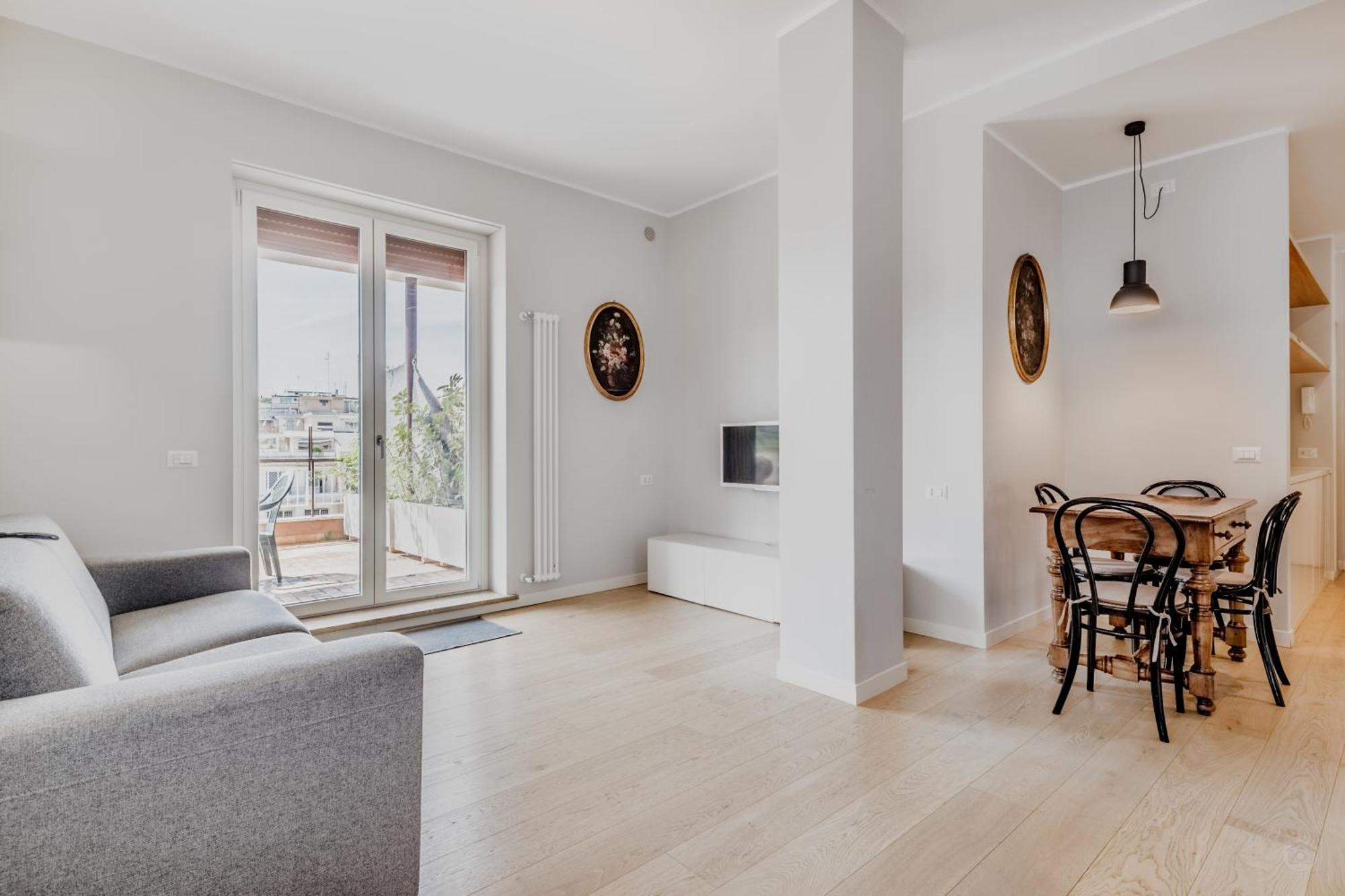 L'Attico Con Terrazza In Corso Francia Apartment Roma Exterior foto